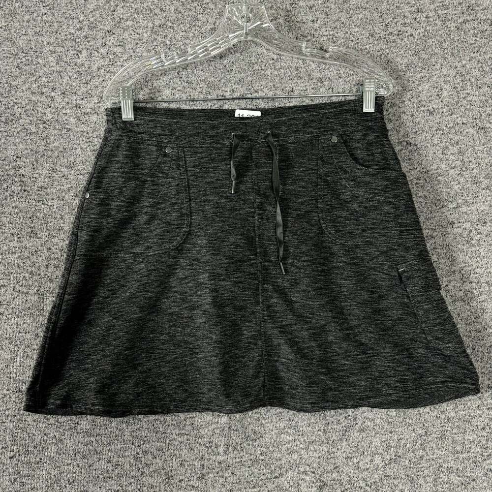 Kuhl Women's Size Medium Gray Nylon A-Line Lined Skort